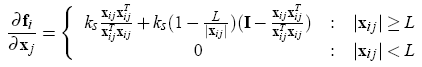spring jacobian equation